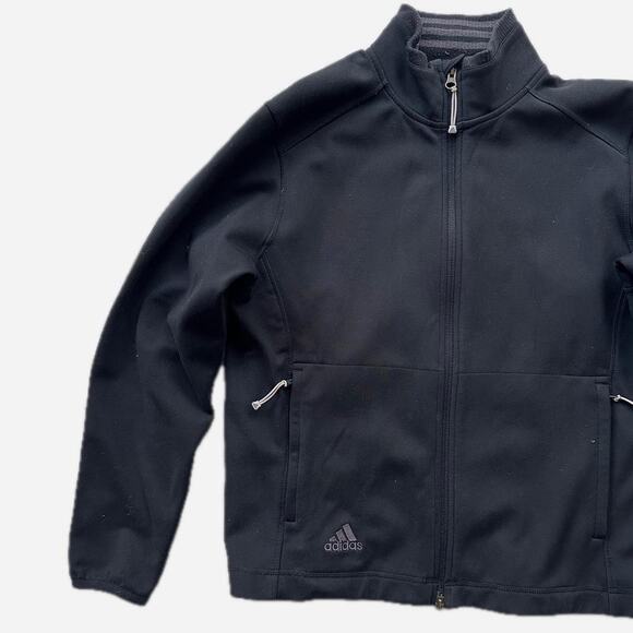 Adidas sporty black lined windbreaker size m unisex - Picture 8 of 8